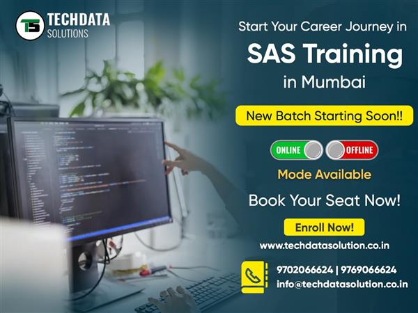 Make Your Future Bright With SAS training In Mumbai